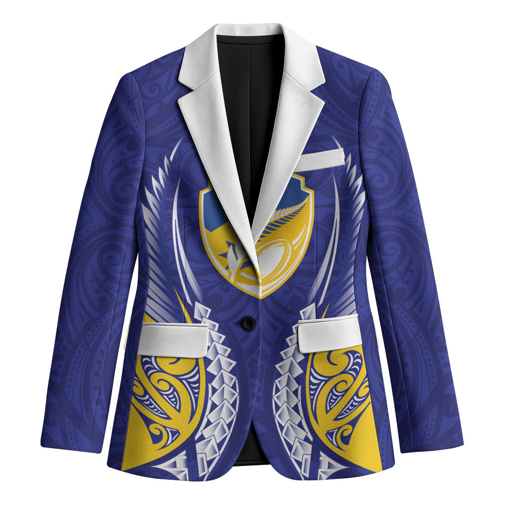 Otago 2026 Rugby Custom Blazer NZ Maori Silver Fern