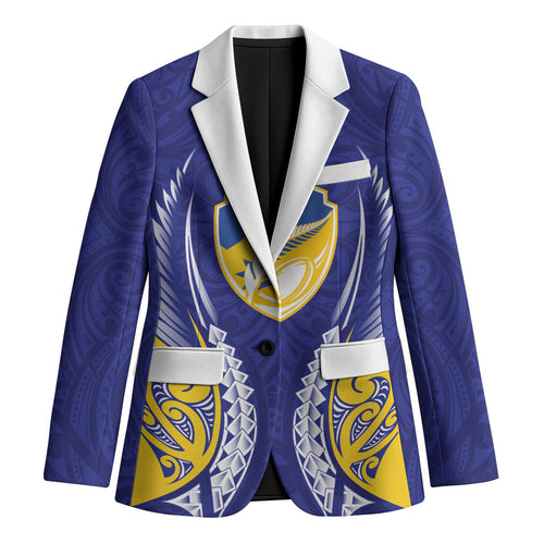 Otago 2026 Rugby Custom Blazer NZ Maori Silver Fern