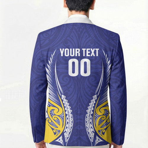 Otago 2026 Rugby Custom Blazer NZ Maori Silver Fern