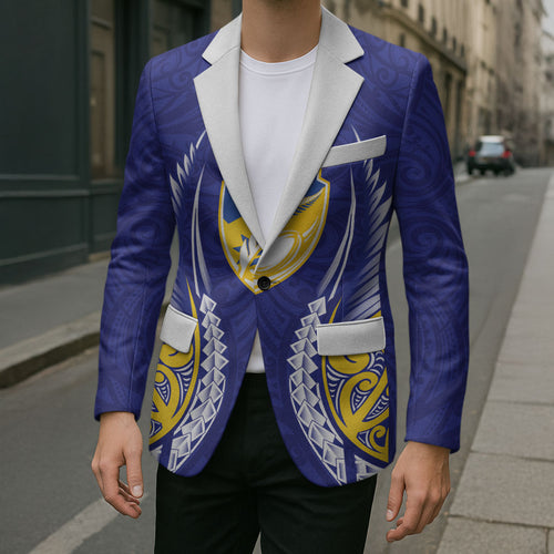 Otago 2026 Rugby Custom Blazer NZ Maori Silver Fern