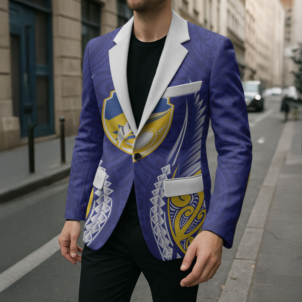 Otago 2026 Rugby Custom Blazer NZ Maori Silver Fern