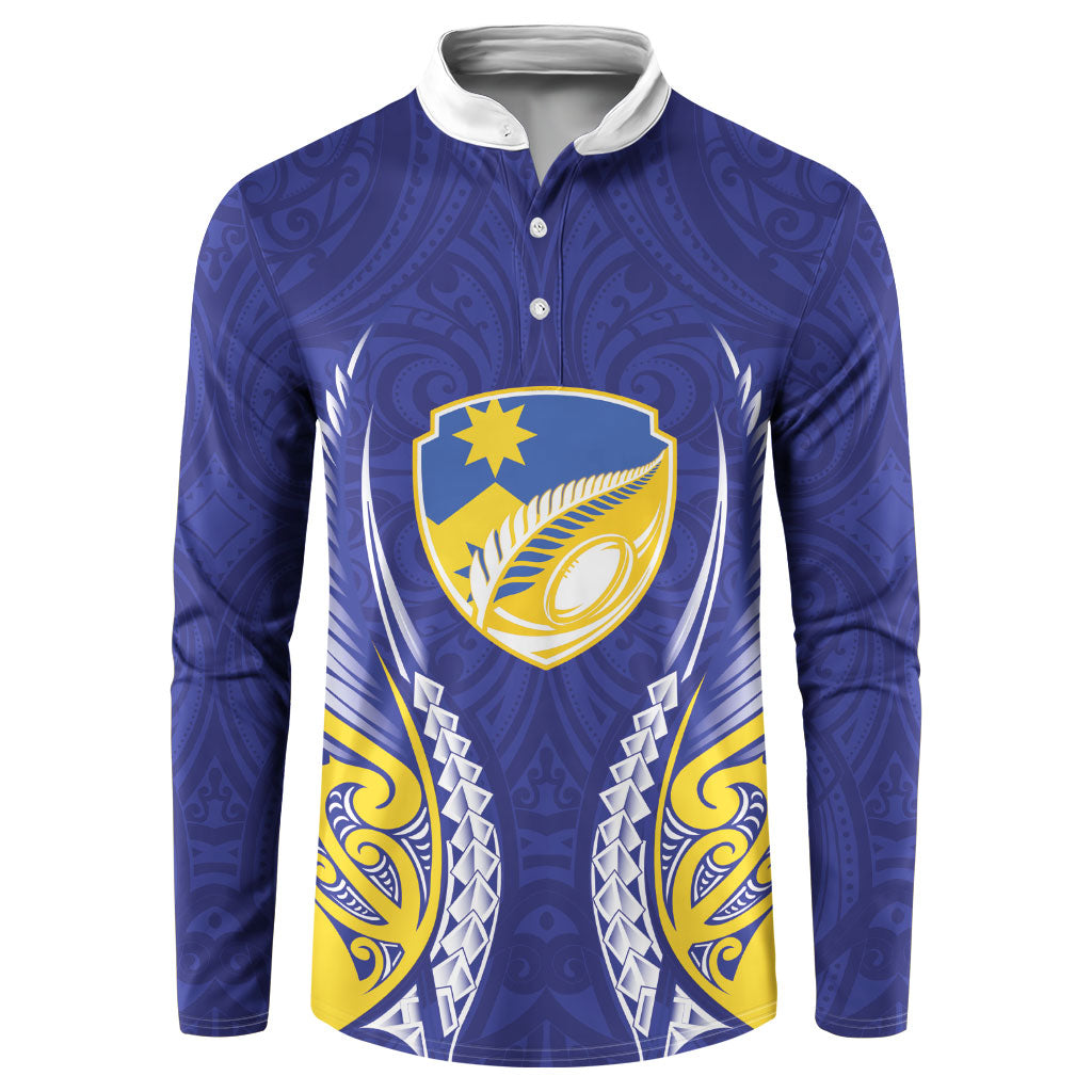 Otago 2026 Rugby Custom Button Sweatshirt NZ Maori Silver Fern