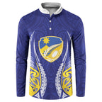 Otago 2026 Rugby Custom Button Sweatshirt NZ Maori Silver Fern