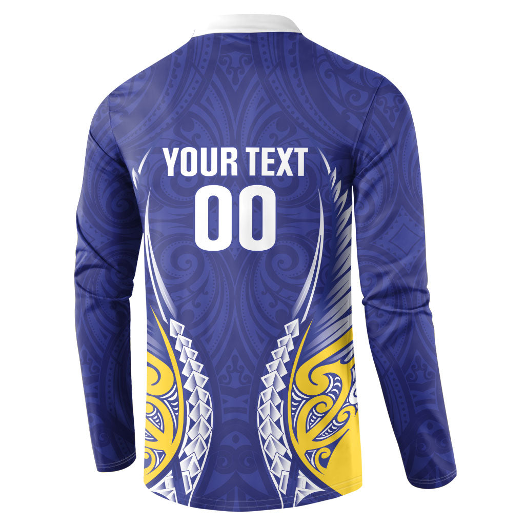 Otago 2026 Rugby Custom Button Sweatshirt NZ Maori Silver Fern