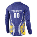 Otago 2026 Rugby Custom Button Sweatshirt NZ Maori Silver Fern