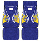 Otago 2026 Rugby Custom Car Mats NZ Maori Silver Fern