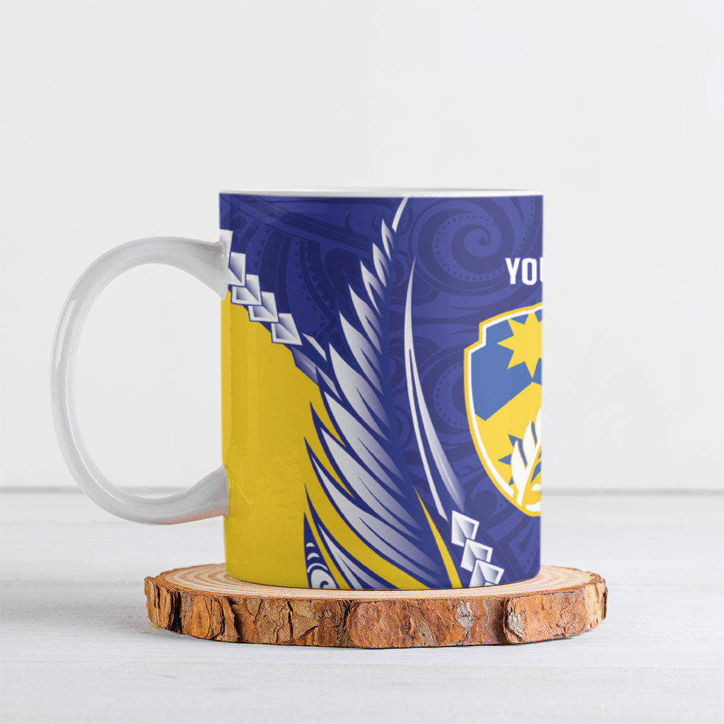 Otago 2026 Rugby Custom Ceramic Mug NZ Maori Silver Fern