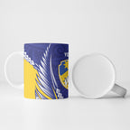 Otago 2026 Rugby Custom Ceramic Mug NZ Maori Silver Fern