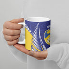 Otago 2026 Rugby Custom Ceramic Mug NZ Maori Silver Fern
