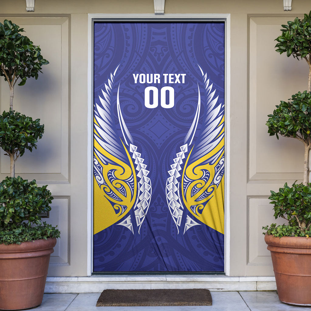 Otago 2026 Rugby Custom Door Cover NZ Maori Silver Fern