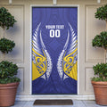 Otago 2026 Rugby Custom Door Cover NZ Maori Silver Fern