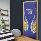 Otago 2026 Rugby Custom Door Cover NZ Maori Silver Fern