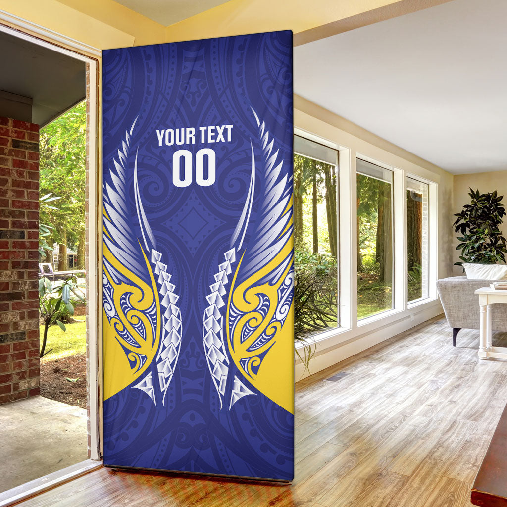 Otago 2026 Rugby Custom Door Cover NZ Maori Silver Fern