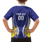 Otago 2026 Rugby Custom Family Matching Mermaid Dress and Hawaiian Shirt NZ Maori Silver Fern