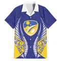 Otago 2026 Rugby Custom Family Matching Puletasi and Hawaiian Shirt NZ Maori Silver Fern