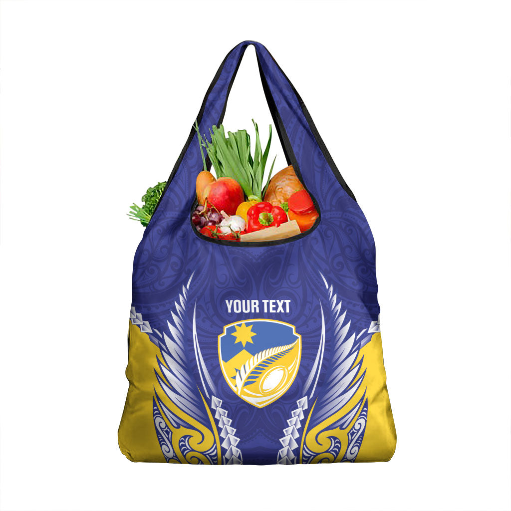 Otago 2026 Rugby Custom Grocery Bag NZ Maori Silver Fern