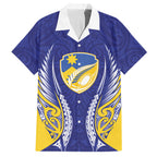 Otago 2026 Rugby Custom Hawaiian Shirt NZ Maori Silver Fern