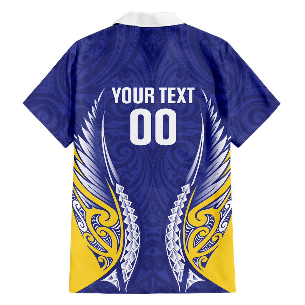 Otago 2026 Rugby Custom Hawaiian Shirt NZ Maori Silver Fern