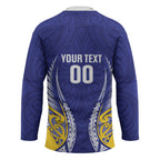 Otago 2026 Rugby Custom Hockey Jersey NZ Maori Silver Fern