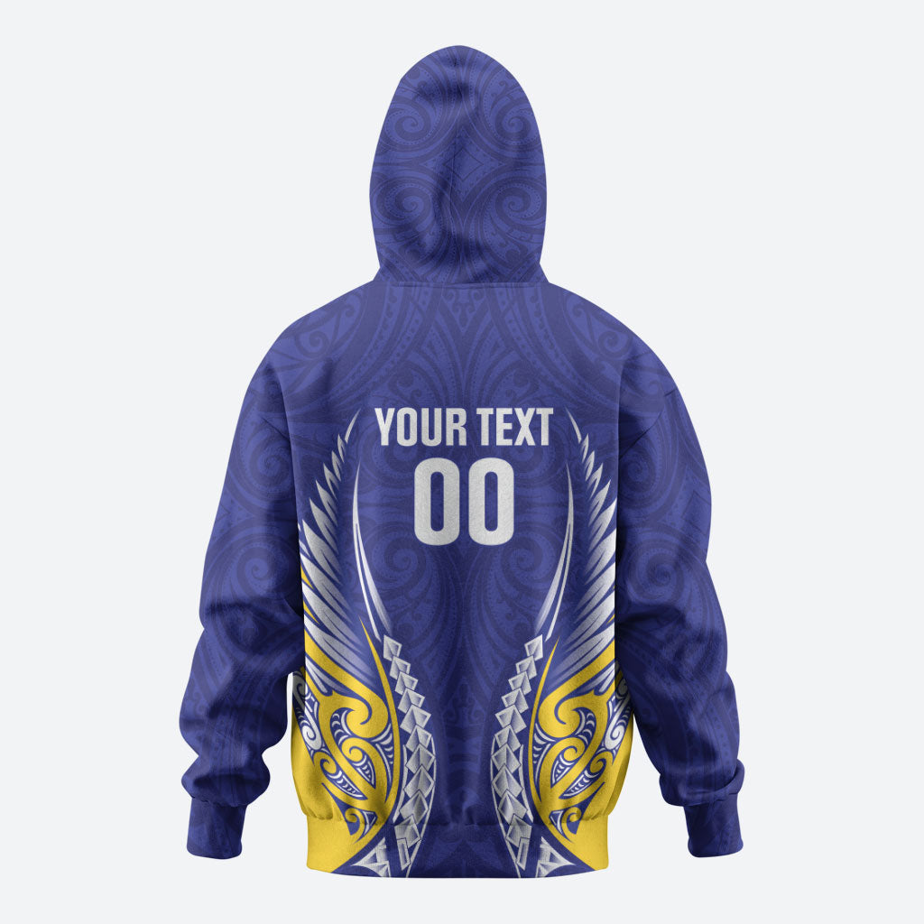 Otago 2026 Rugby Custom Hoodie NZ Maori Silver Fern