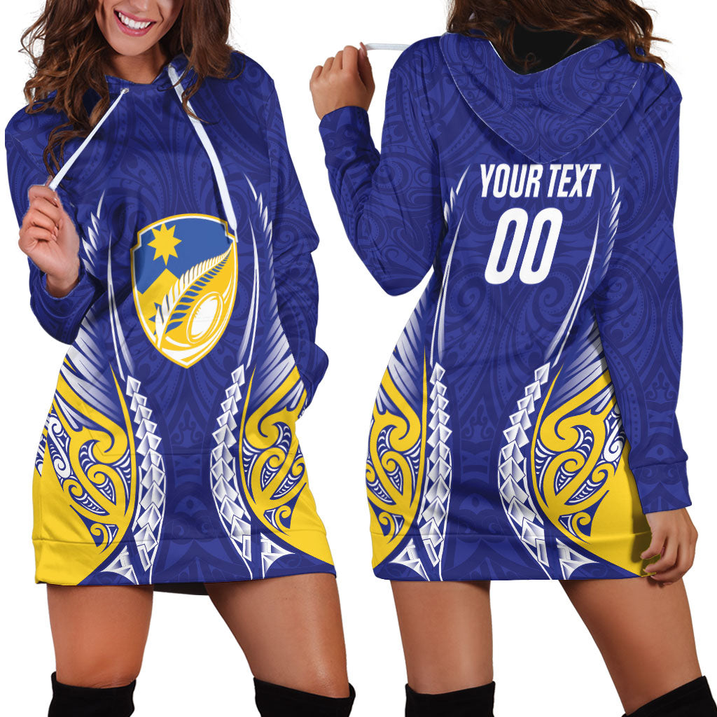 Otago 2026 Rugby Custom Hoodie Dress NZ Maori Silver Fern