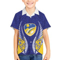 Otago 2026 Rugby Custom Kid Hawaiian Shirt NZ Maori Silver Fern