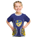 Otago 2026 Rugby Custom Kid T Shirt NZ Maori Silver Fern