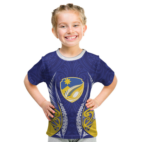 Otago 2026 Rugby Custom Kid T Shirt NZ Maori Silver Fern
