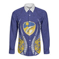 Otago 2026 Rugby Custom Long Sleeve Button Shirt NZ Maori Silver Fern