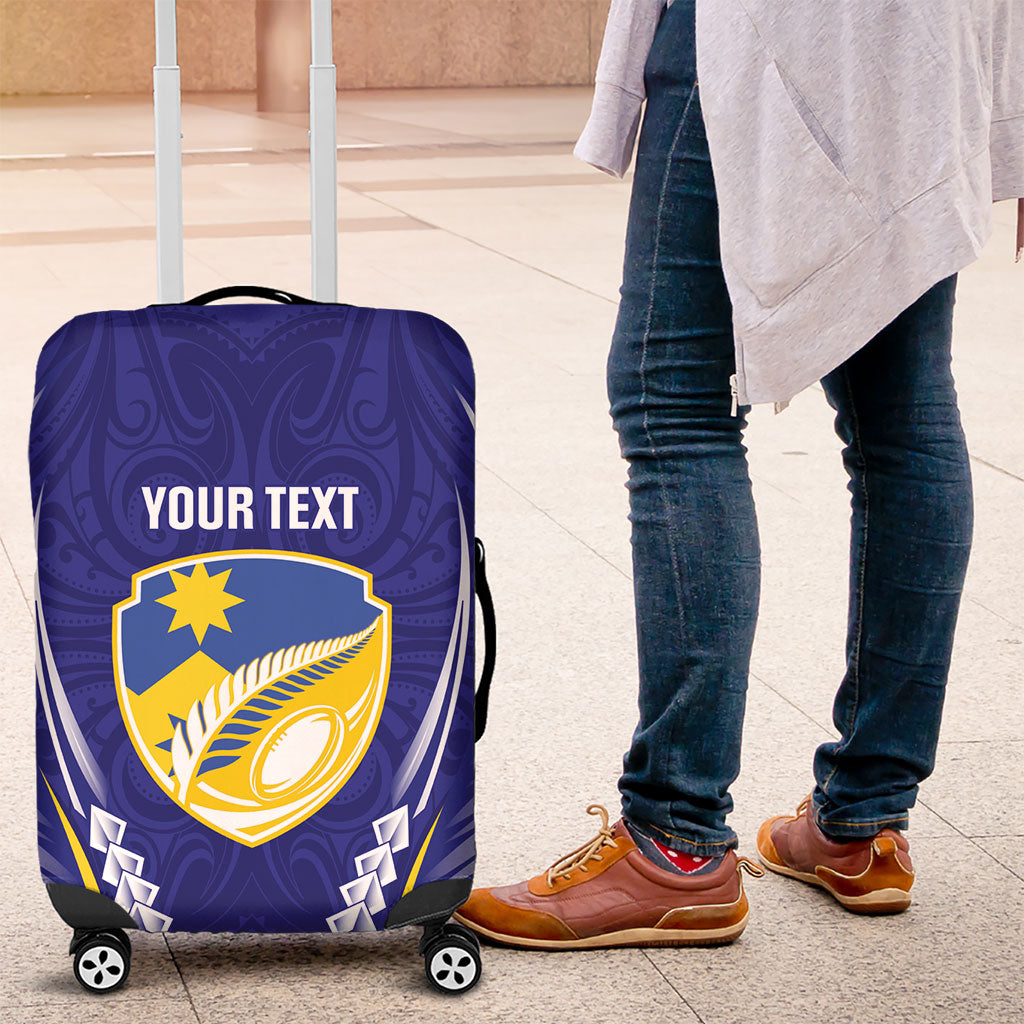 Otago 2026 Rugby Custom Luggage Cover NZ Maori Silver Fern