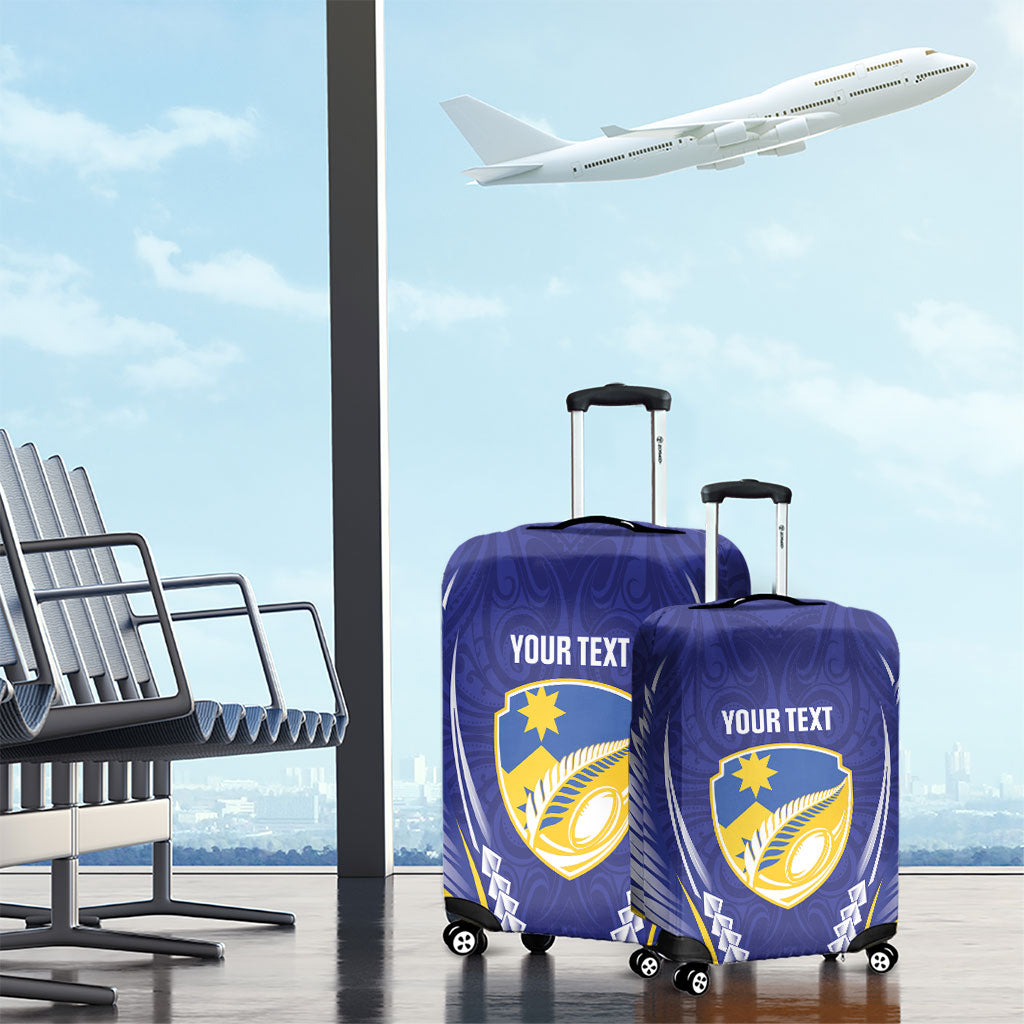Otago 2026 Rugby Custom Luggage Cover NZ Maori Silver Fern