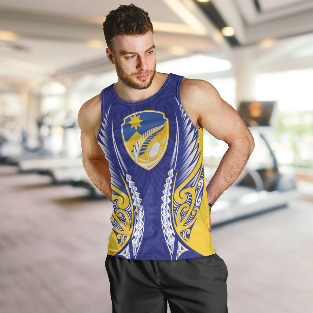 Otago 2026 Rugby Custom Men Tank Top NZ Maori Silver Fern