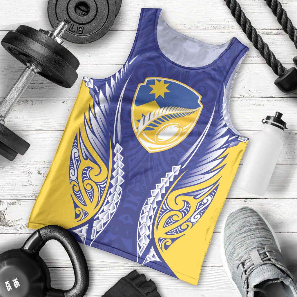 Otago 2026 Rugby Custom Men Tank Top NZ Maori Silver Fern