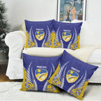 Otago 2026 Rugby Custom Pillow Cover NZ Maori Silver Fern