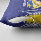 Otago 2026 Rugby Custom Pillow Cover NZ Maori Silver Fern
