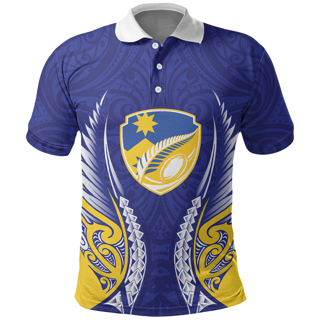 Otago 2026 Rugby Custom Polo Shirt NZ Maori Silver Fern