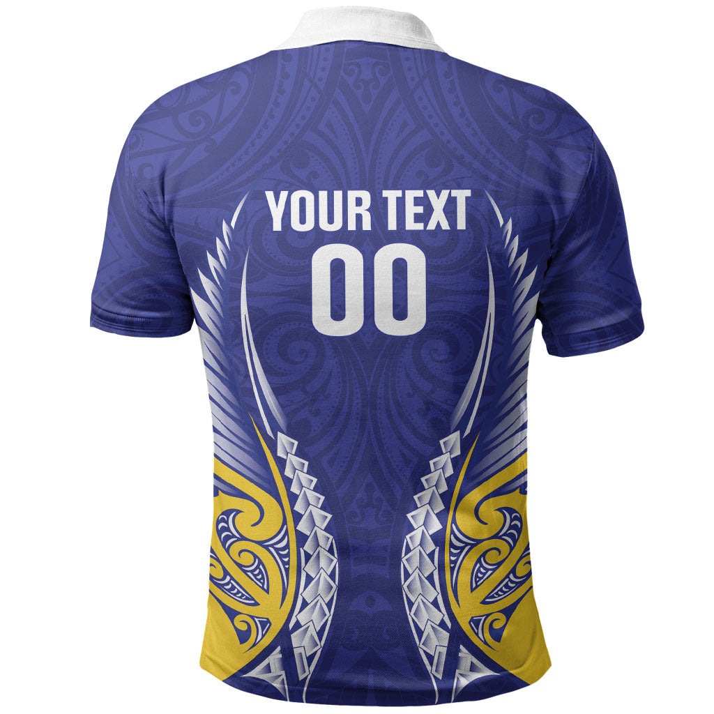 Otago 2026 Rugby Custom Polo Shirt NZ Maori Silver Fern