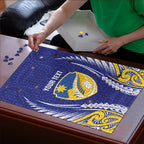 Otago 2026 Rugby Custom Puzzle NZ Maori Silver Fern