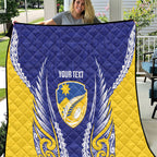 Otago 2026 Rugby Custom Quilt NZ Maori Silver Fern