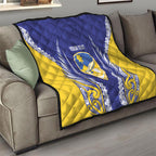 Otago 2026 Rugby Custom Quilt NZ Maori Silver Fern