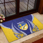 Otago 2026 Rugby Custom Rubber Doormat NZ Maori Silver Fern