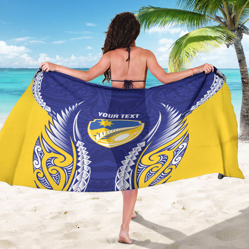 Otago 2026 Rugby Custom Sarong NZ Maori Silver Fern