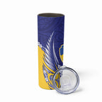 Otago 2026 Rugby Custom Skinny Tumbler NZ Maori Silver Fern