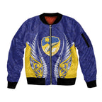 Otago 2026 Rugby Custom Sleeve Zip Bomber Jacket NZ Maori Silver Fern