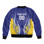 Otago 2026 Rugby Custom Sleeve Zip Bomber Jacket NZ Maori Silver Fern