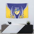 Otago 2026 Rugby Custom Tapestry NZ Maori Silver Fern