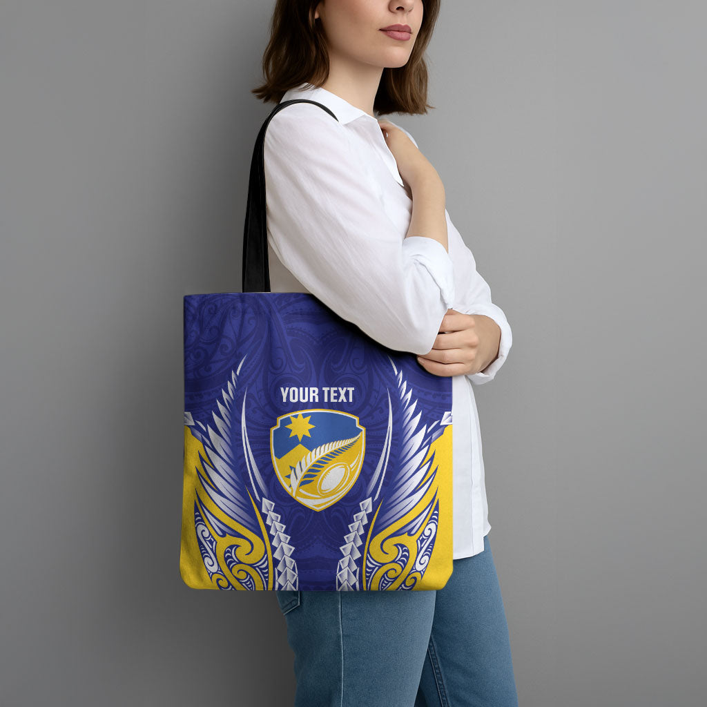 Otago 2026 Rugby Custom Tote Bag NZ Maori Silver Fern