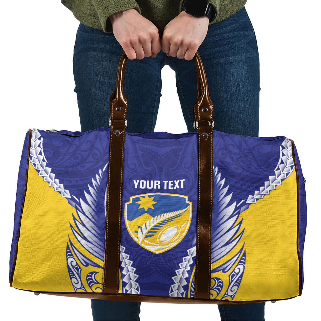 Otago 2026 Rugby Custom Travel Bag NZ Maori Silver Fern