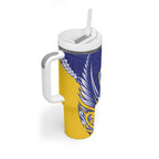 Otago 2026 Rugby Custom Tumbler With Handle NZ Maori Silver Fern