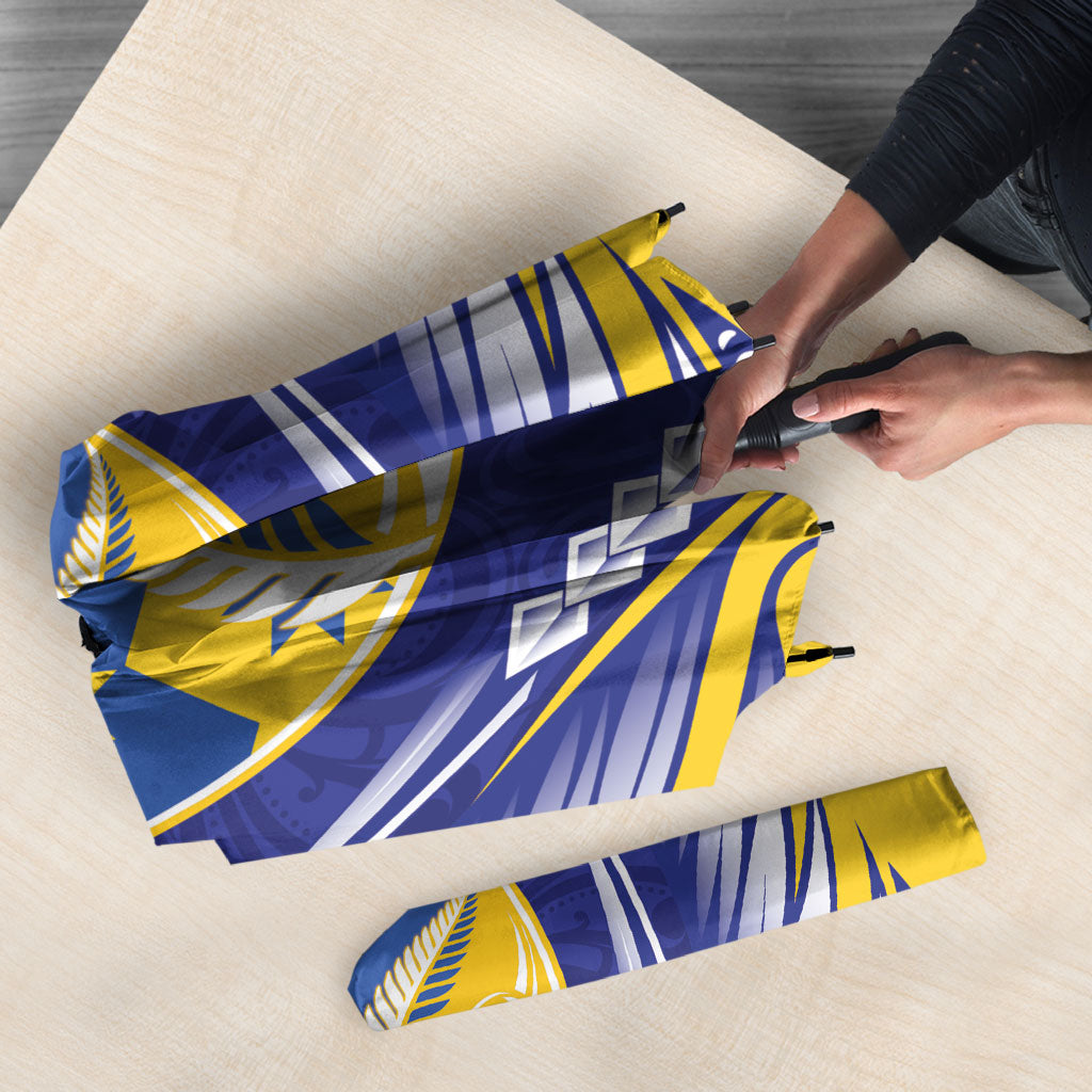 Otago 2026 Rugby Custom Umbrella NZ Maori Silver Fern